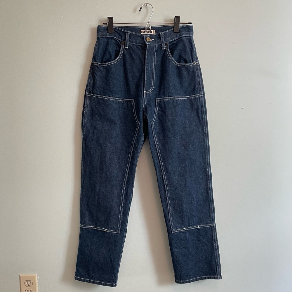 Rudy Jude Utility Jeans in Classic Indigo, size 2